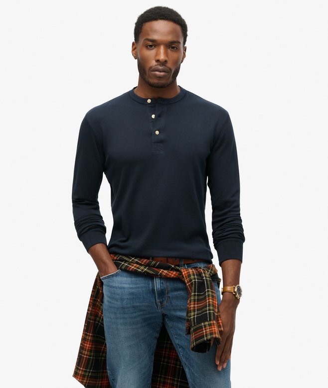 The Merchant Store – koszulka Jersey Henley The Merchant Store – koszulka Jersey Henley