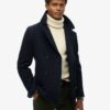 The Merchant Store – płaszcz typu pea coat z mieszanki wełny