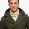 The Merchant Store – płaszcz typu pea coat z mieszanki wełny