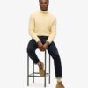The Merchant Store – sweter z golfem i splotem typu cable The Merchant Store – sweter z golfem i splotem typu cable