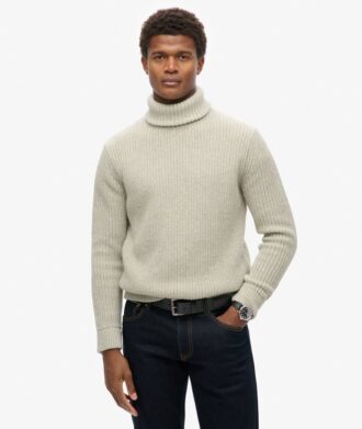 The Merchant Store – sweter z golfem o fakturze The Merchant Store – sweter z golfem o fakturze