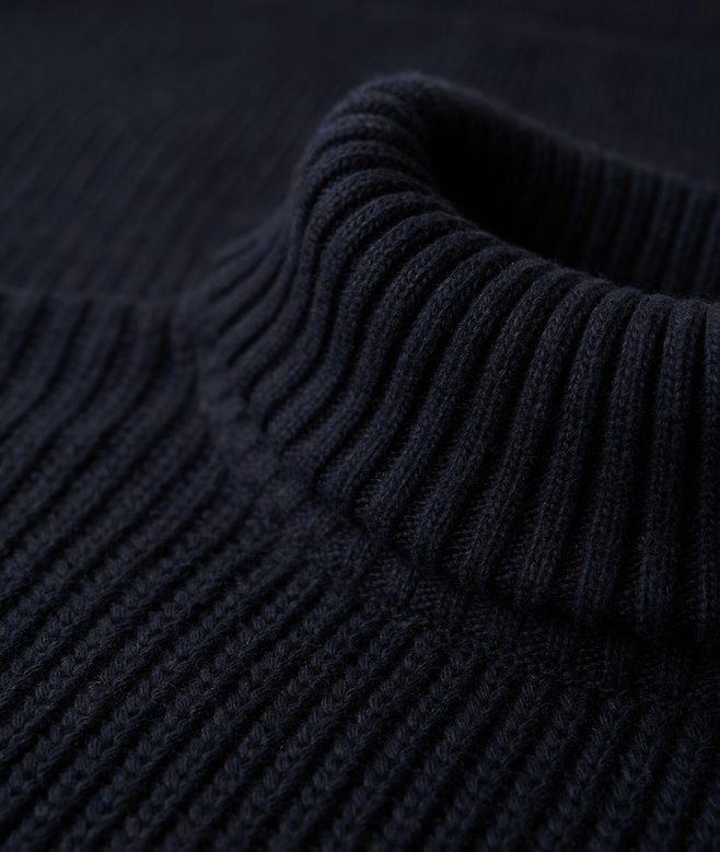 The Merchant Store – sweter z golfem o fakturze The Merchant Store – sweter z golfem o fakturze