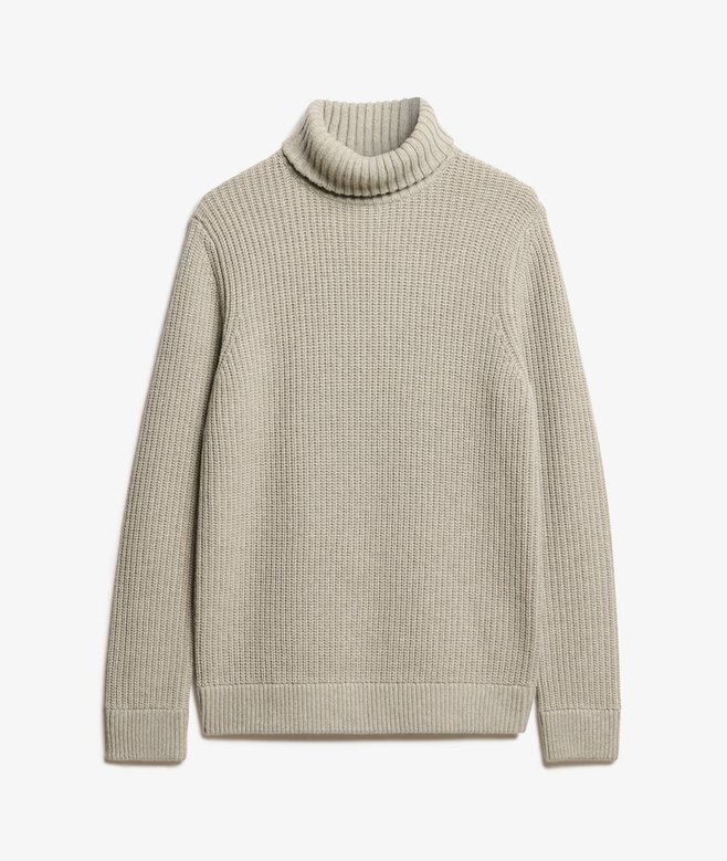 The Merchant Store – sweter z golfem o fakturze The Merchant Store – sweter z golfem o fakturze