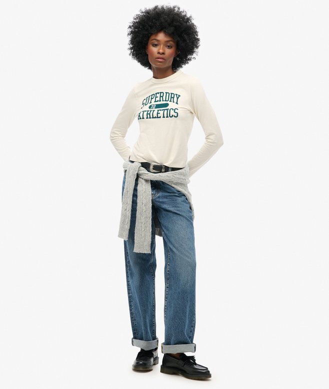 Top Athletic Essentials Ringer Slim z długim rękawem Top Athletic Essentials Ringer Slim z długim rękawem