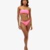 Top bikini bandeau z logo Top bikini bandeau z logo