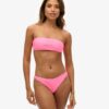 Top bikini bandeau z logo Top bikini bandeau z logo