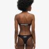 Top bikini bandeau z logo Top bikini bandeau z logo