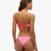 Top bikini bandeau z logo Top bikini bandeau z logo