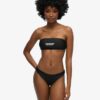 Top bikini bandeau z logo Top bikini bandeau z logo