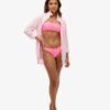 Top bikini bandeau z logo Top bikini bandeau z logo