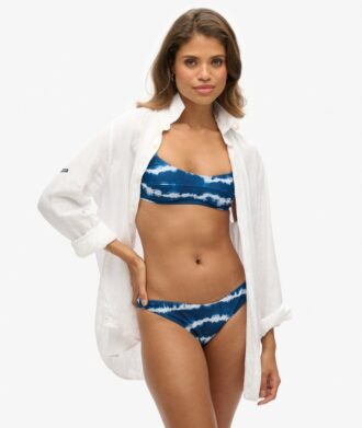Top bikini w stylu tie dye