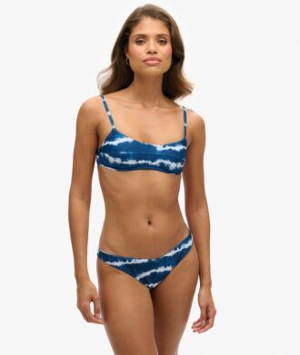 Top bikini w stylu tie dye