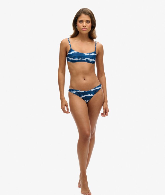 Top bikini w stylu tie dye Top bikini w stylu tie dye