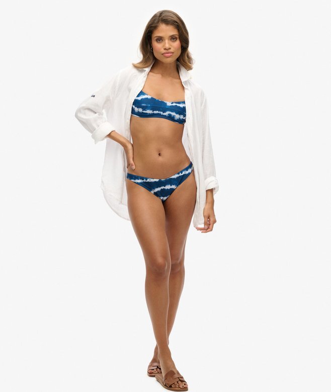 Top bikini w stylu tie dye Top bikini w stylu tie dye