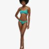 Top bikini z recyklingu w stylu tie dye