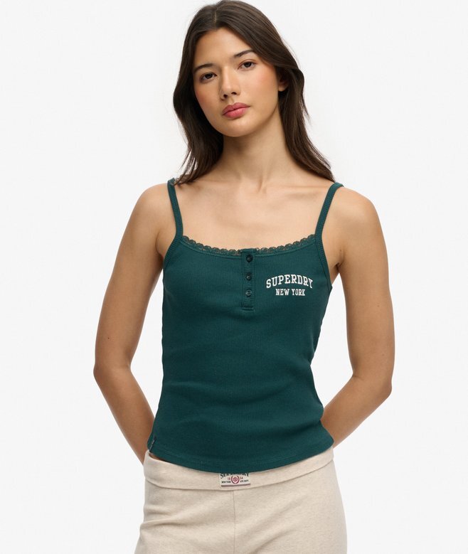 Top na ramiączkach z haftem Athletic Essentials Top na ramiączkach z haftem Athletic Essentials