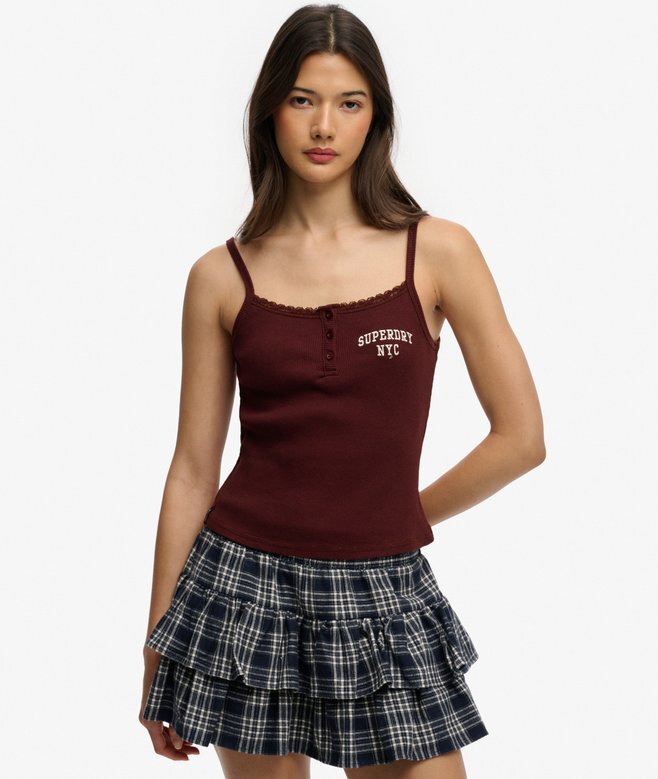 Top na ramiączkach z haftem Athletic Essentials Top na ramiączkach z haftem Athletic Essentials