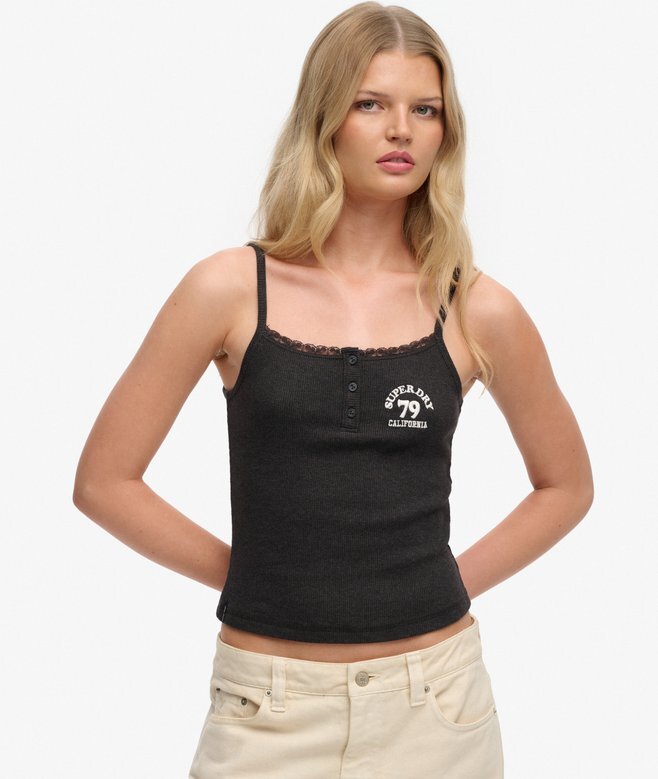 Top na ramiączkach z haftem Athletic Essentials Top na ramiączkach z haftem Athletic Essentials