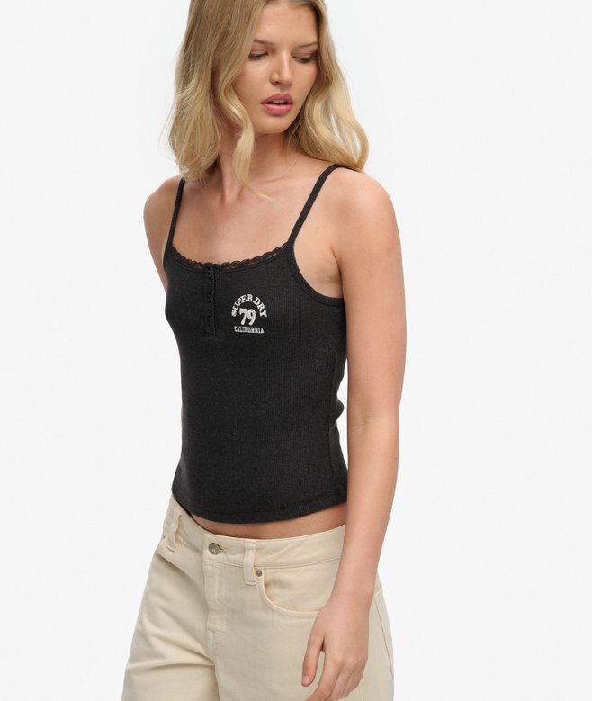 Top na ramiączkach z haftem Athletic Essentials Top na ramiączkach z haftem Athletic Essentials