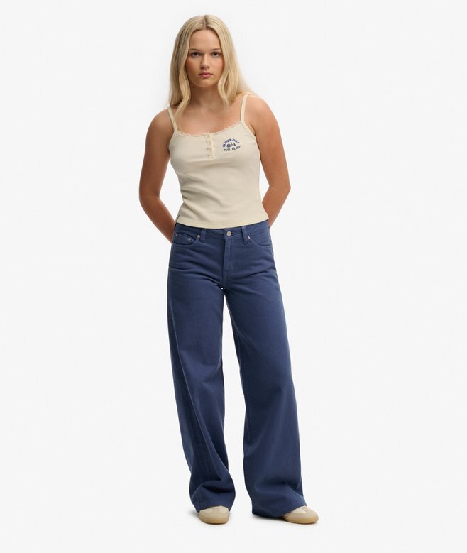 Top na ramiączkach z haftem Athletic Essentials Top na ramiączkach z haftem Athletic Essentials