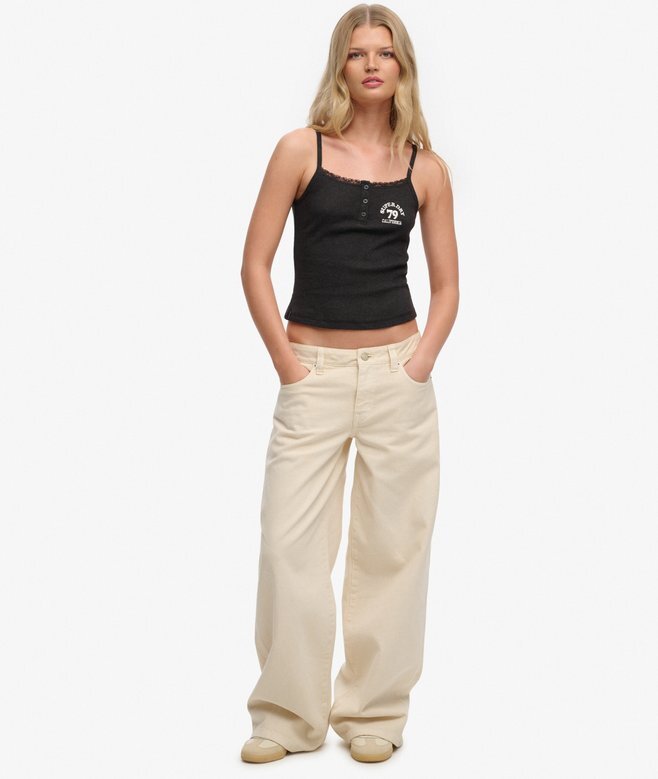 Top na ramiączkach z haftem Athletic Essentials Top na ramiączkach z haftem Athletic Essentials
