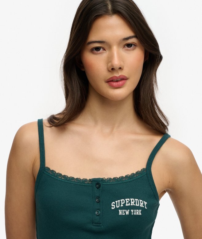 Top na ramiączkach z haftem Athletic Essentials Top na ramiączkach z haftem Athletic Essentials