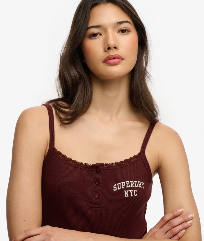 Top na ramiączkach z haftem Athletic Essentials Top na ramiączkach z haftem Athletic Essentials