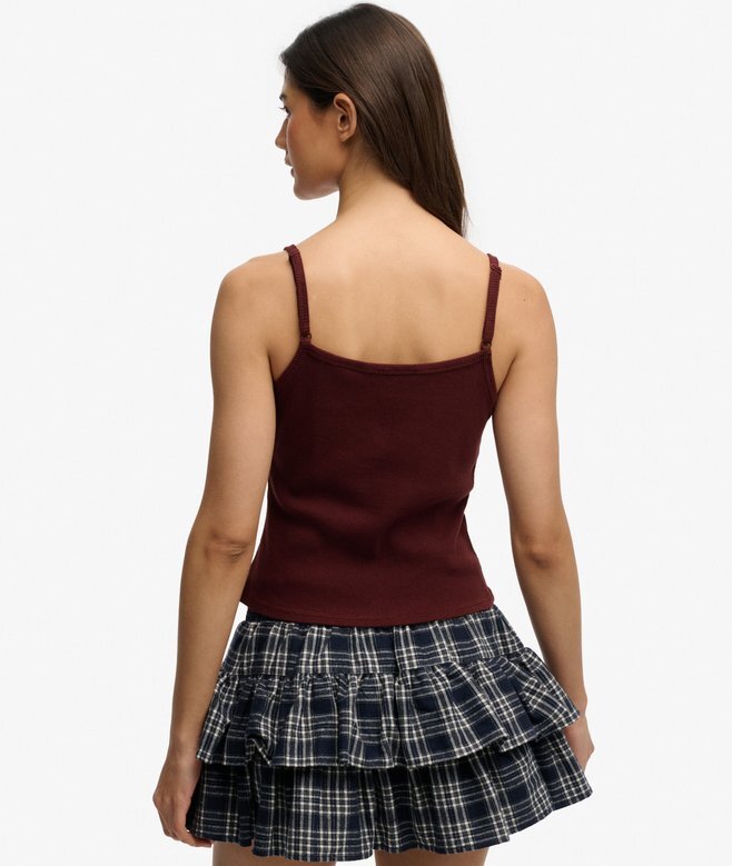 Top na ramiączkach z haftem Athletic Essentials Top na ramiączkach z haftem Athletic Essentials
