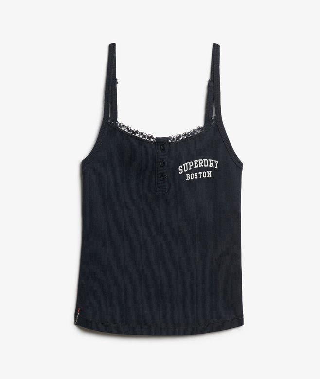 Top na ramiączkach z haftem Athletic Essentials Top na ramiączkach z haftem Athletic Essentials