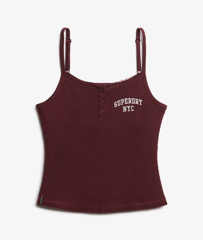 Top na ramiączkach z haftem Athletic Essentials Top na ramiączkach z haftem Athletic Essentials
