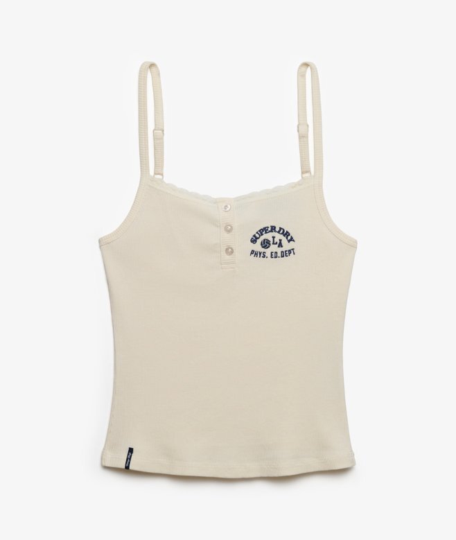 Top na ramiączkach z haftem Athletic Essentials Top na ramiączkach z haftem Athletic Essentials