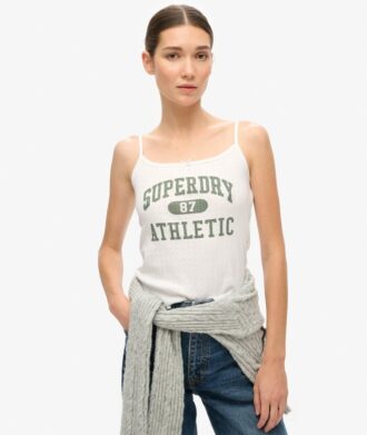 Top na ramiączkach z nadrukiem Athletic Essentials