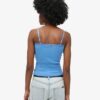 Top na ramiączkach z Organic Cotton z wykończeniem z koronki Vintage Top na ramiączkach z Organic Cotton z wykończeniem z koronki Vintage
