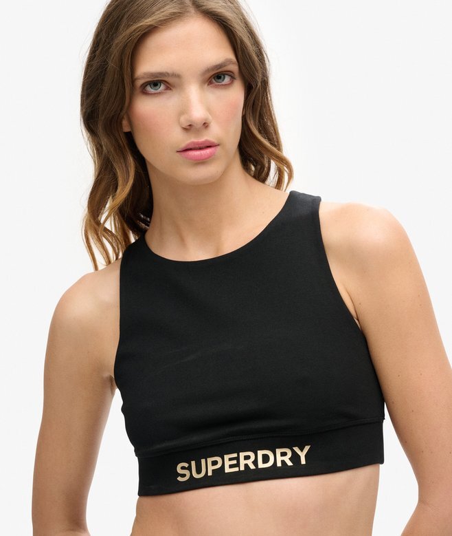 Top sportowy z logo Top sportowy z logo