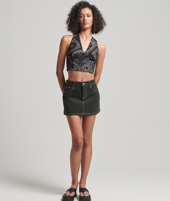Top w stylu Vintage z wiązaniem na szyi Top w stylu Vintage z wiązaniem na szyi