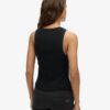 Top z koronkową lamówką z serii Athletic Essentials