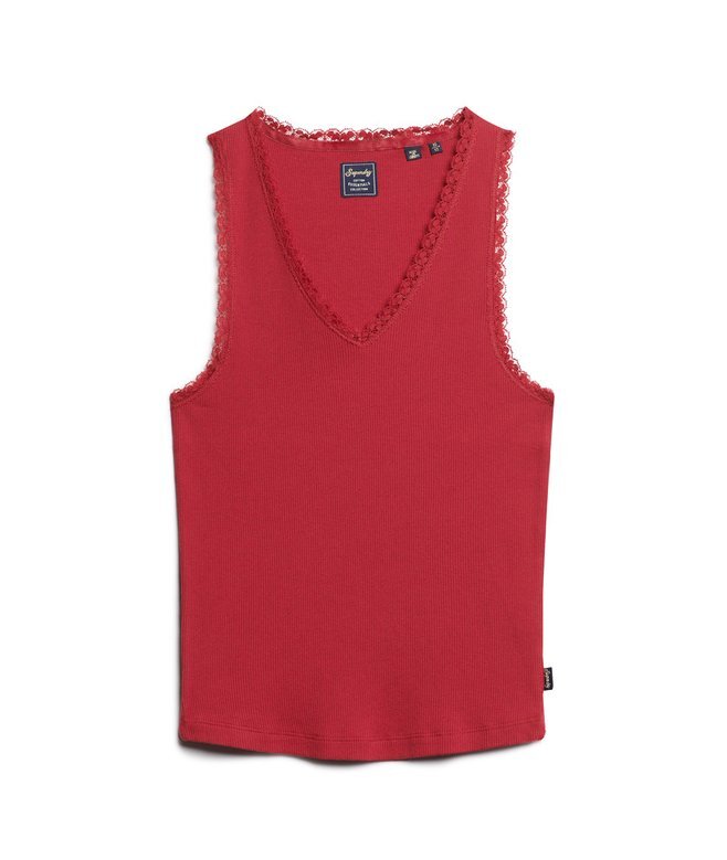 Top z koronkową lamówką z serii Athletic Essentials Top z koronkową lamówką z serii Athletic Essentials