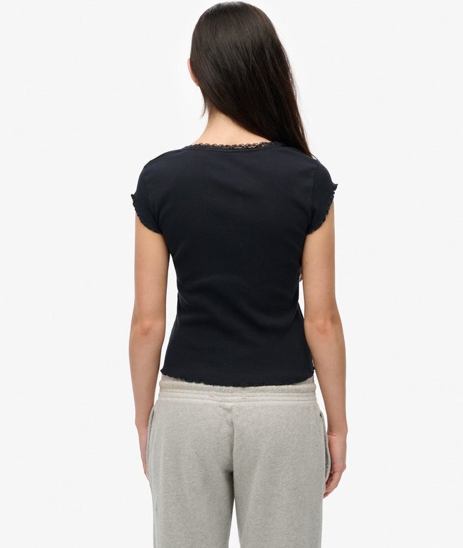 Top z okrągłym dekoltem z serii Athletic Essentials Top z okrągłym dekoltem z serii Athletic Essentials