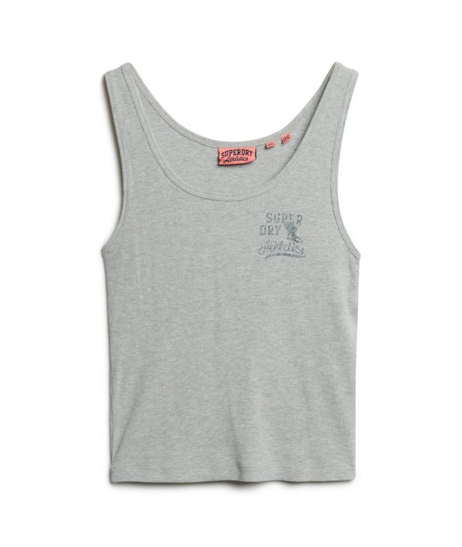 Top z prążkowanym dekoltem Athletic Essentials Top z prążkowanym dekoltem Athletic Essentials