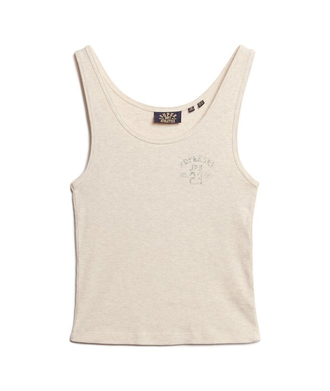 Top z prążkowanym dekoltem Athletic Essentials Top z prążkowanym dekoltem Athletic Essentials