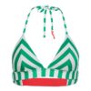 Trójkątny top bikini w paski Trójkątny top bikini w paski
