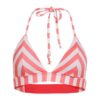 Trójkątny top bikini w paski Trójkątny top bikini w paski