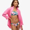 Tropikalny stanik bikini typu bandeau