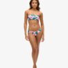 Tropikalny stanik bikini typu bandeau