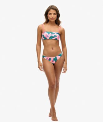 Tropikalny stanik bikini typu bandeau