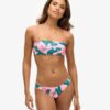 Tropikalny stanik bikini typu bandeau