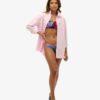 Tropikalny stanik bikini typu bandeau