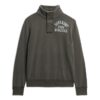 Vintage Athletic Half Button Bluza