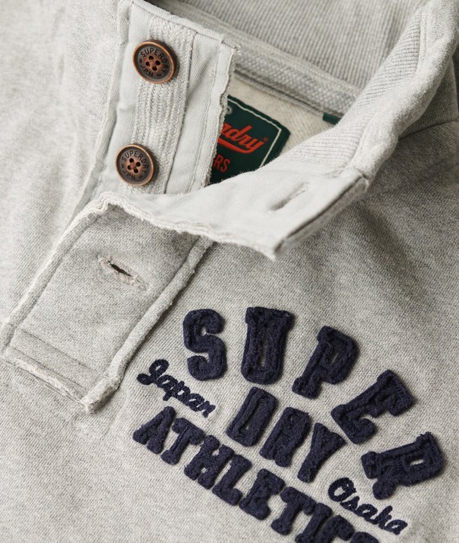 Vintage Athletic Half Button Bluza Vintage Athletic Half Button Bluza