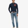 Vintage Athletic Top z długim rękawem typu Henley Vintage Athletic Top z długim rękawem typu Henley
